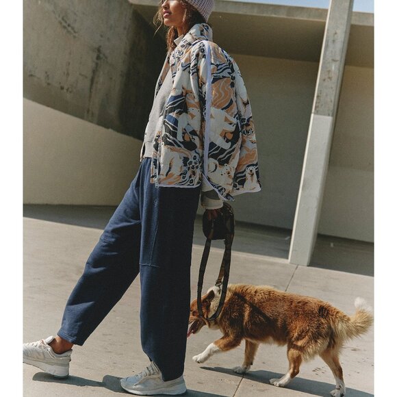 🆕 FP MOVEMENT Pippa Printed Packable Puffer Jacket / Winter Combo - Picture 4 of 8